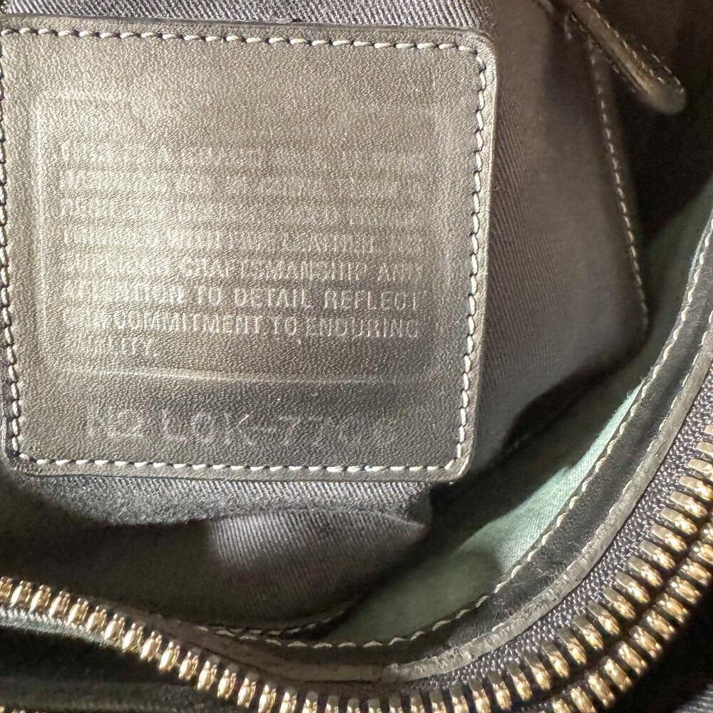 Coach Legacy Zip Satchel - Custom Abstract Celadon Dye - Y2K - Picture 10 of 10